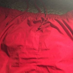 Jogger pants red